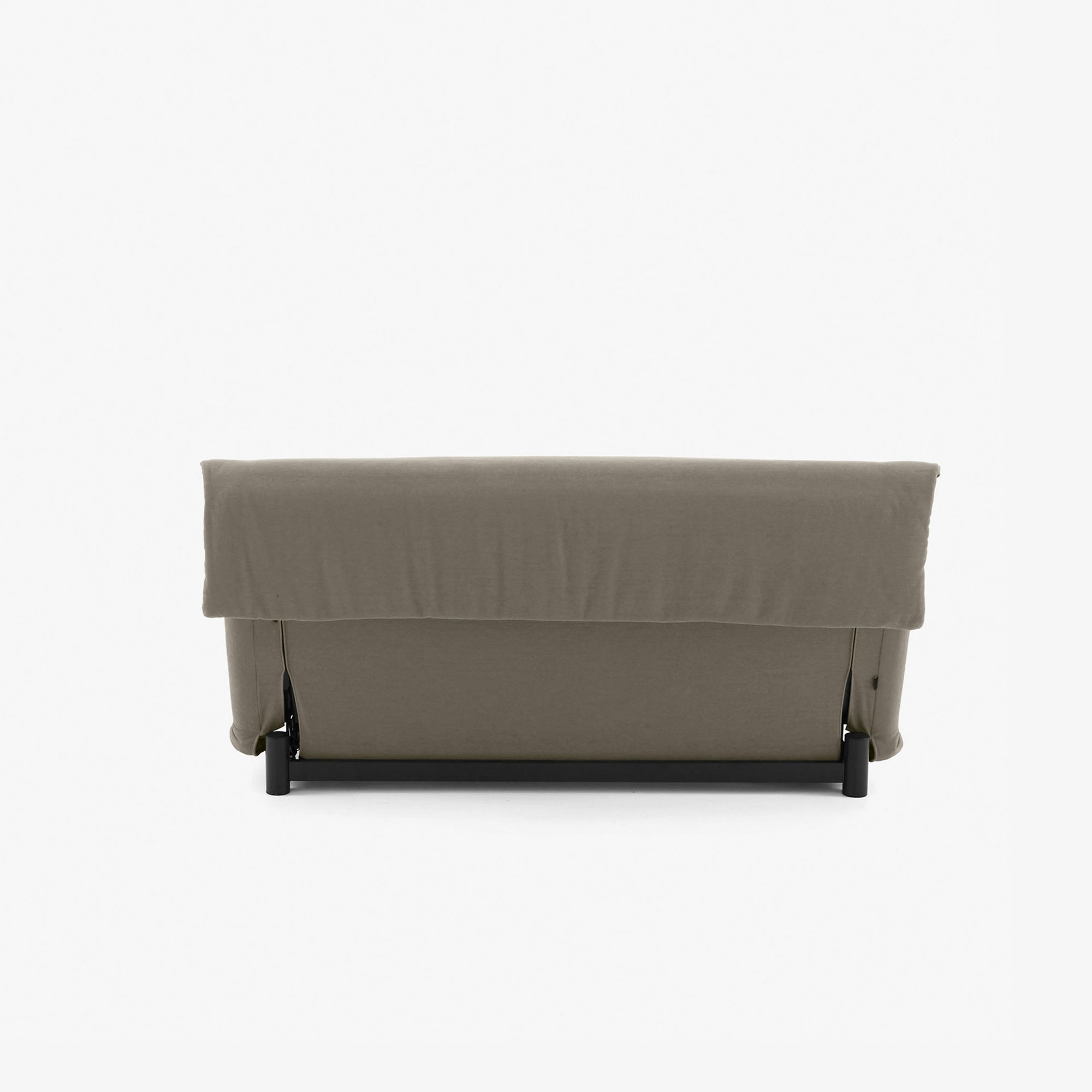 Multy first Bedsettee 155 without arms with lumbar cushions soft version amalfi fabric