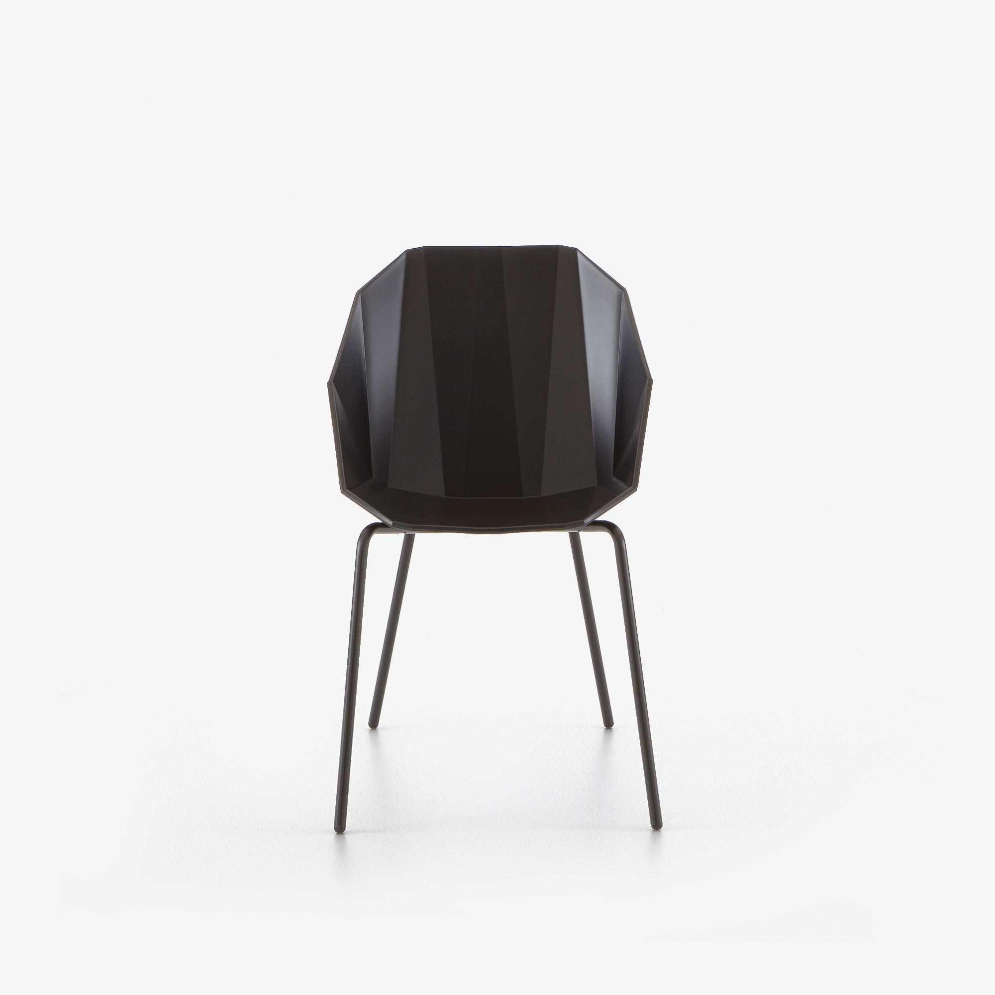 Rocher Chair/bridge black black lacquered base