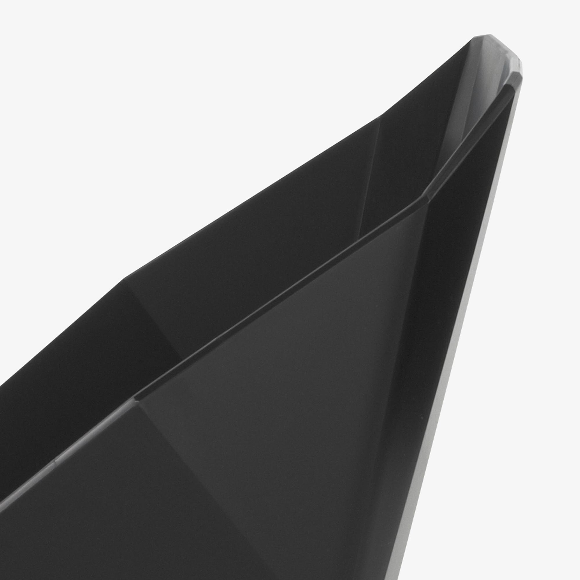 Rocher Chair/bridge black black lacquered base