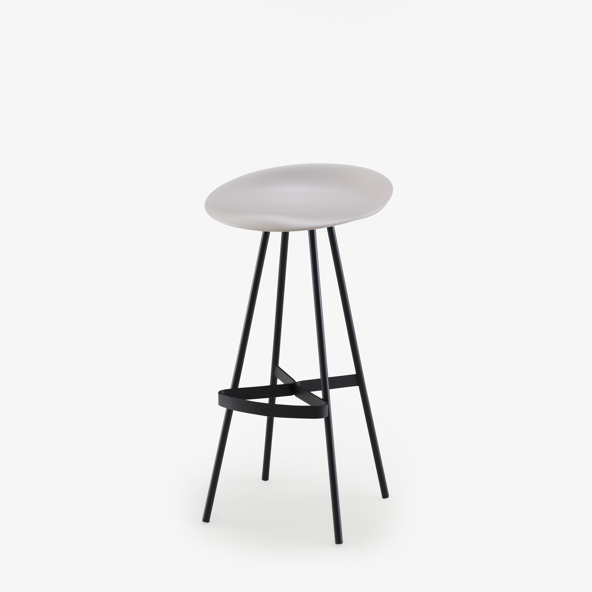 Berretto High stool argile