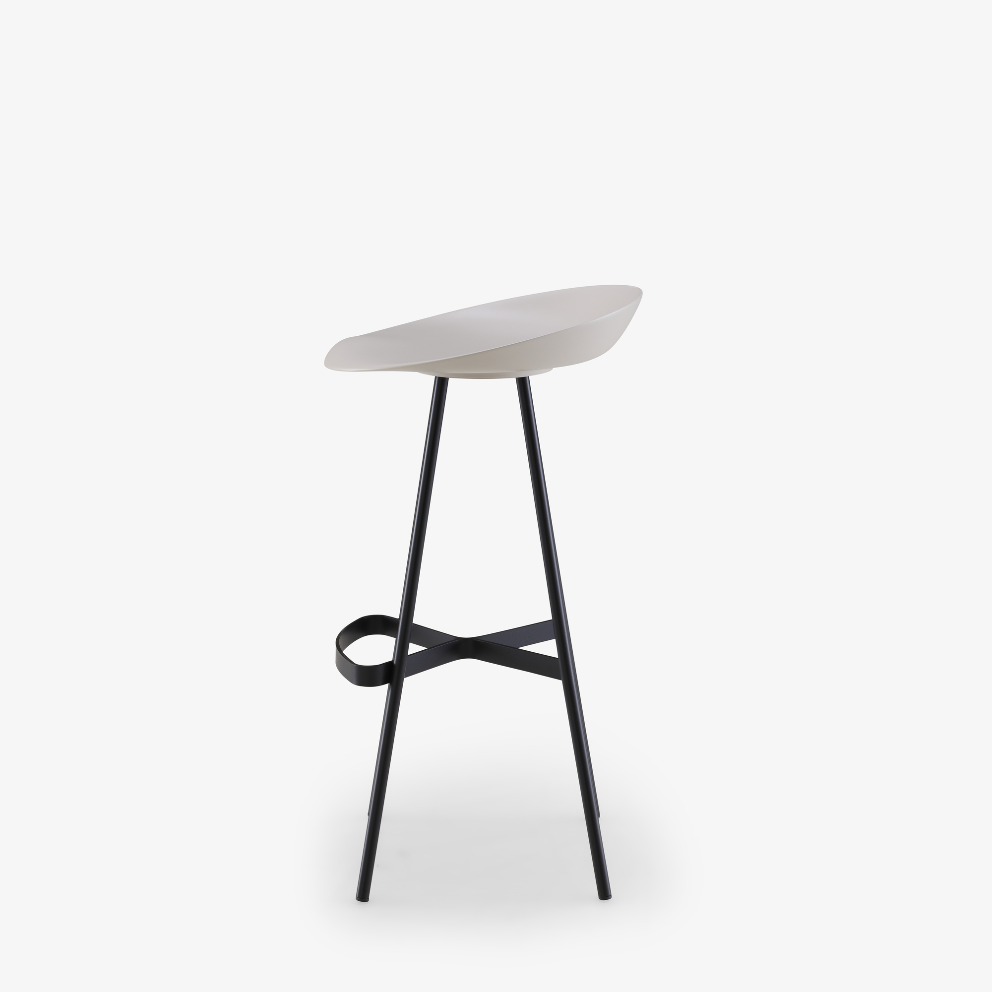 Berretto High stool argile