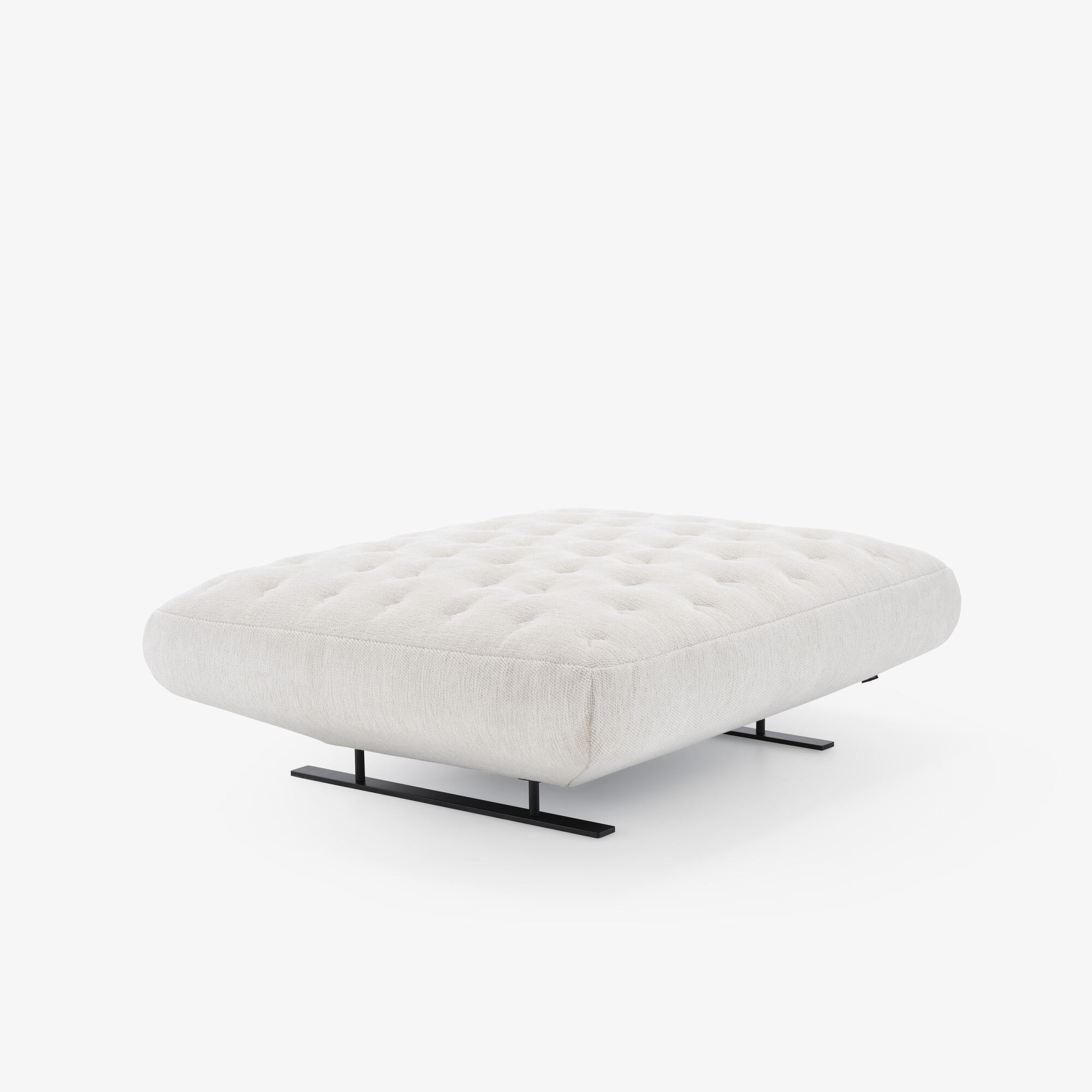 Prado 2 Rectangular footstool depth 105