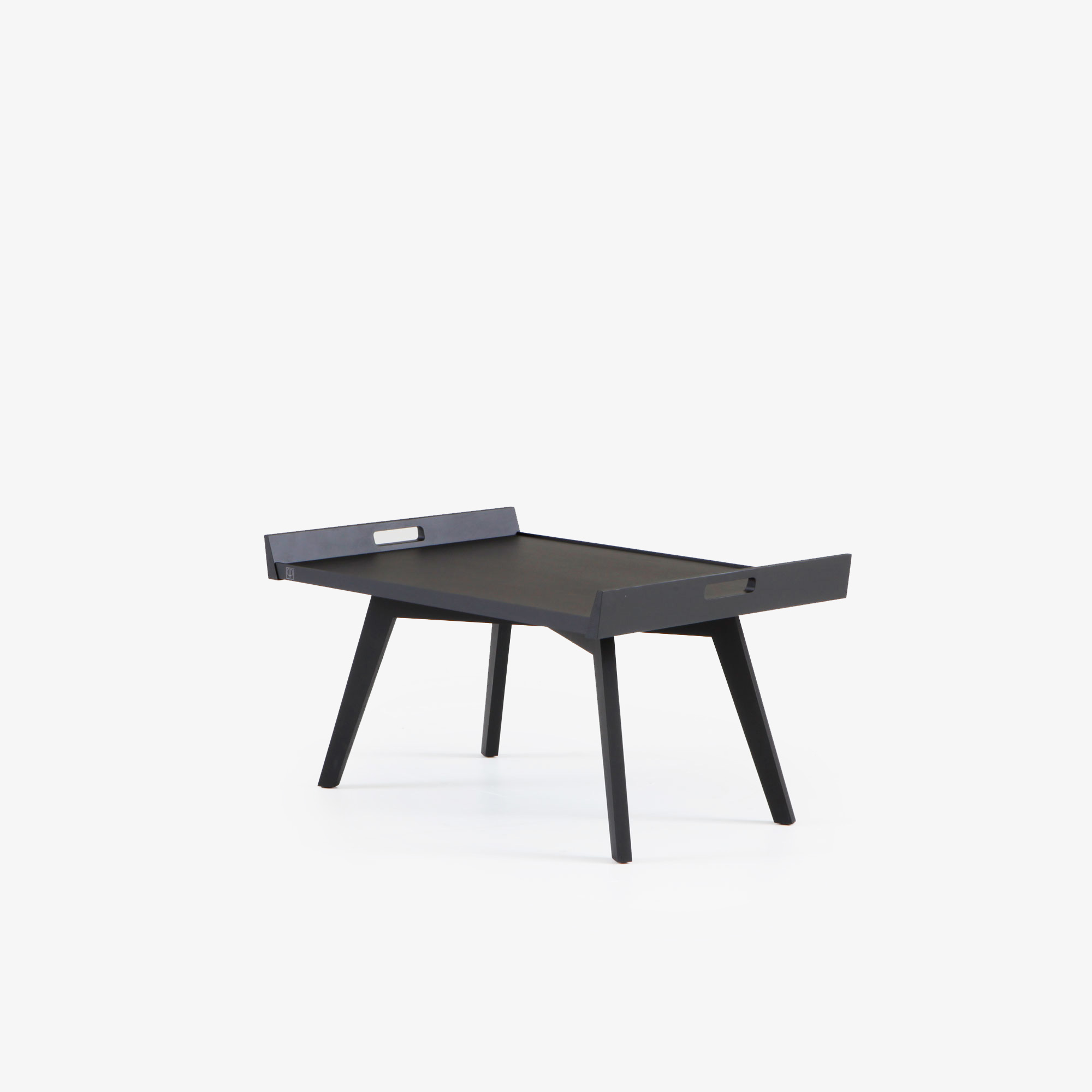 Lupo Low table black stained oak