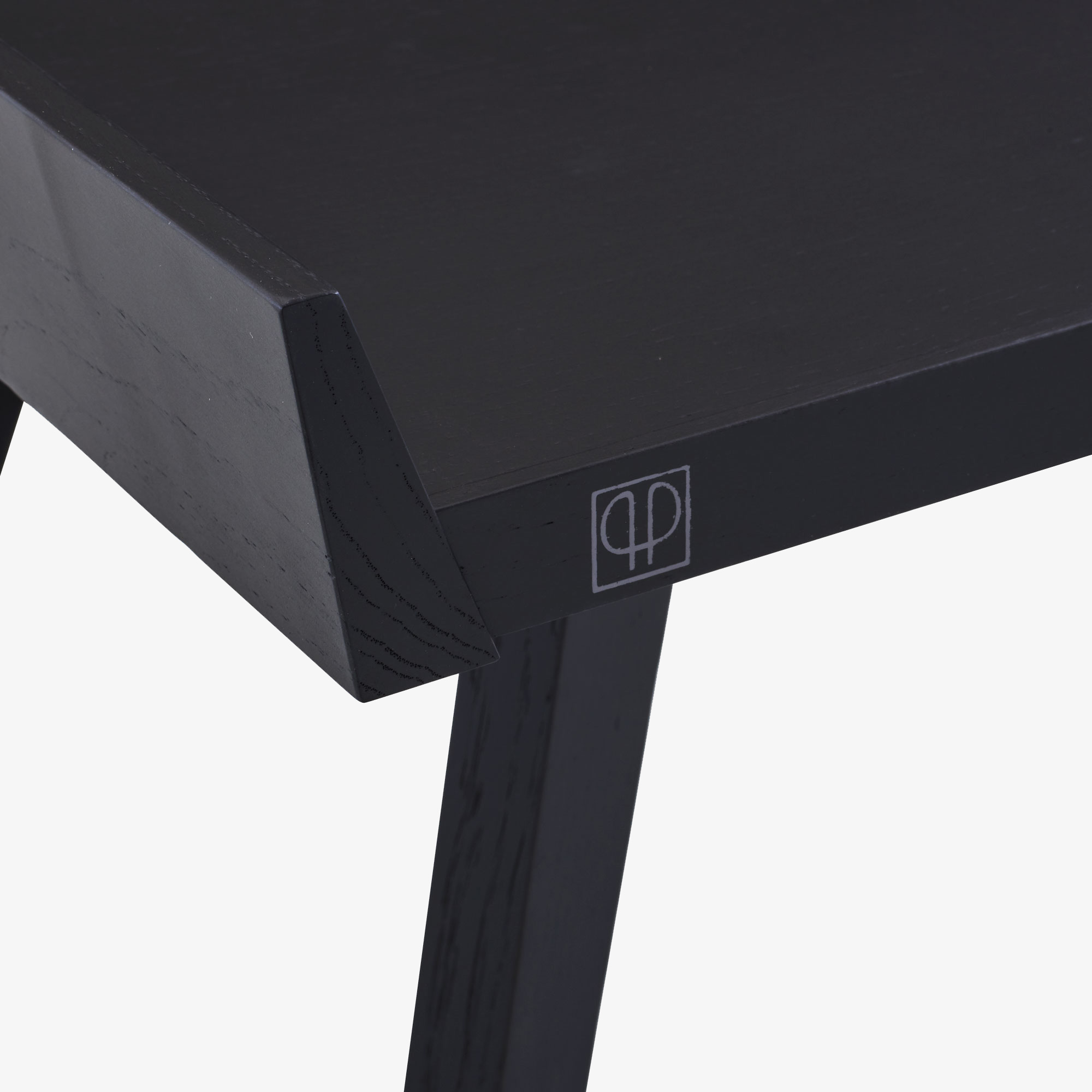 Lupo Low table black stained oak