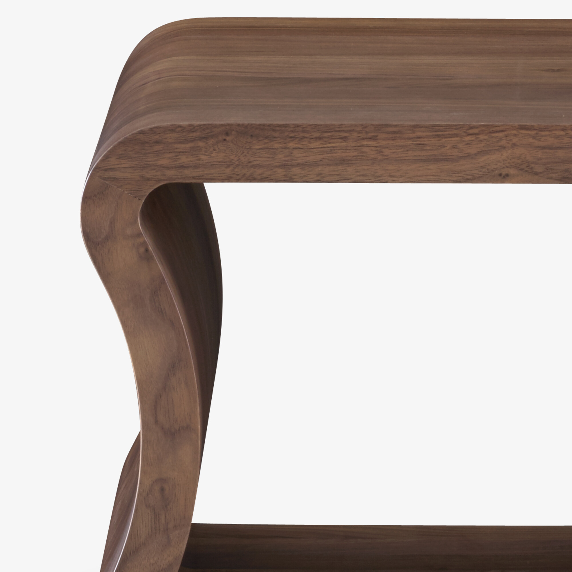 One shape Sofa end table american walnut