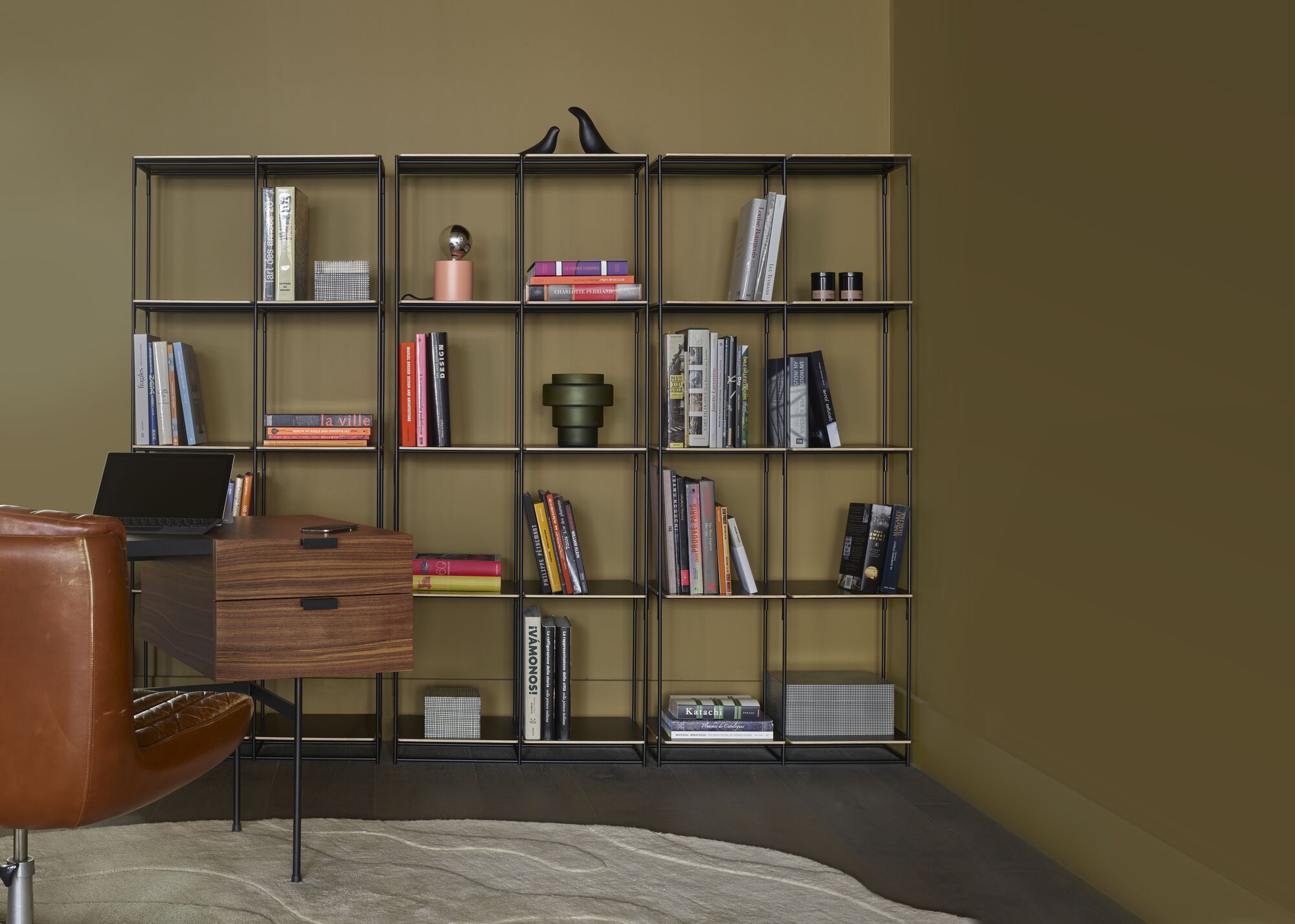 La bibliotheque fil Shelving unit - h 170