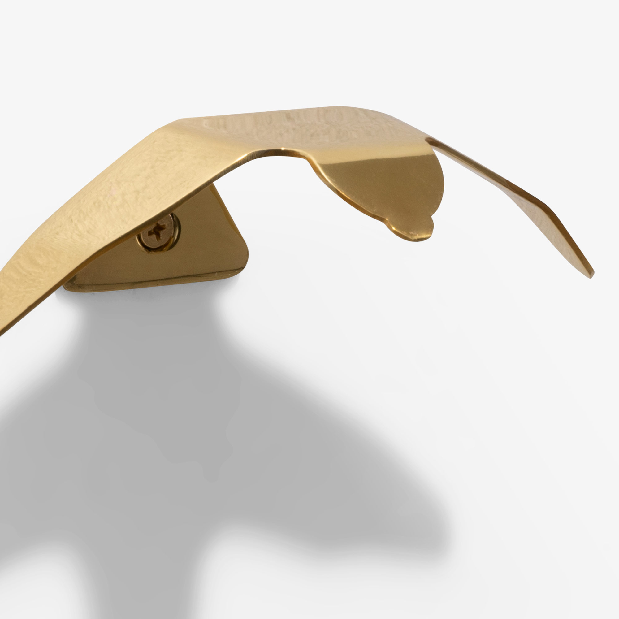 Envolee 1 hook down brass