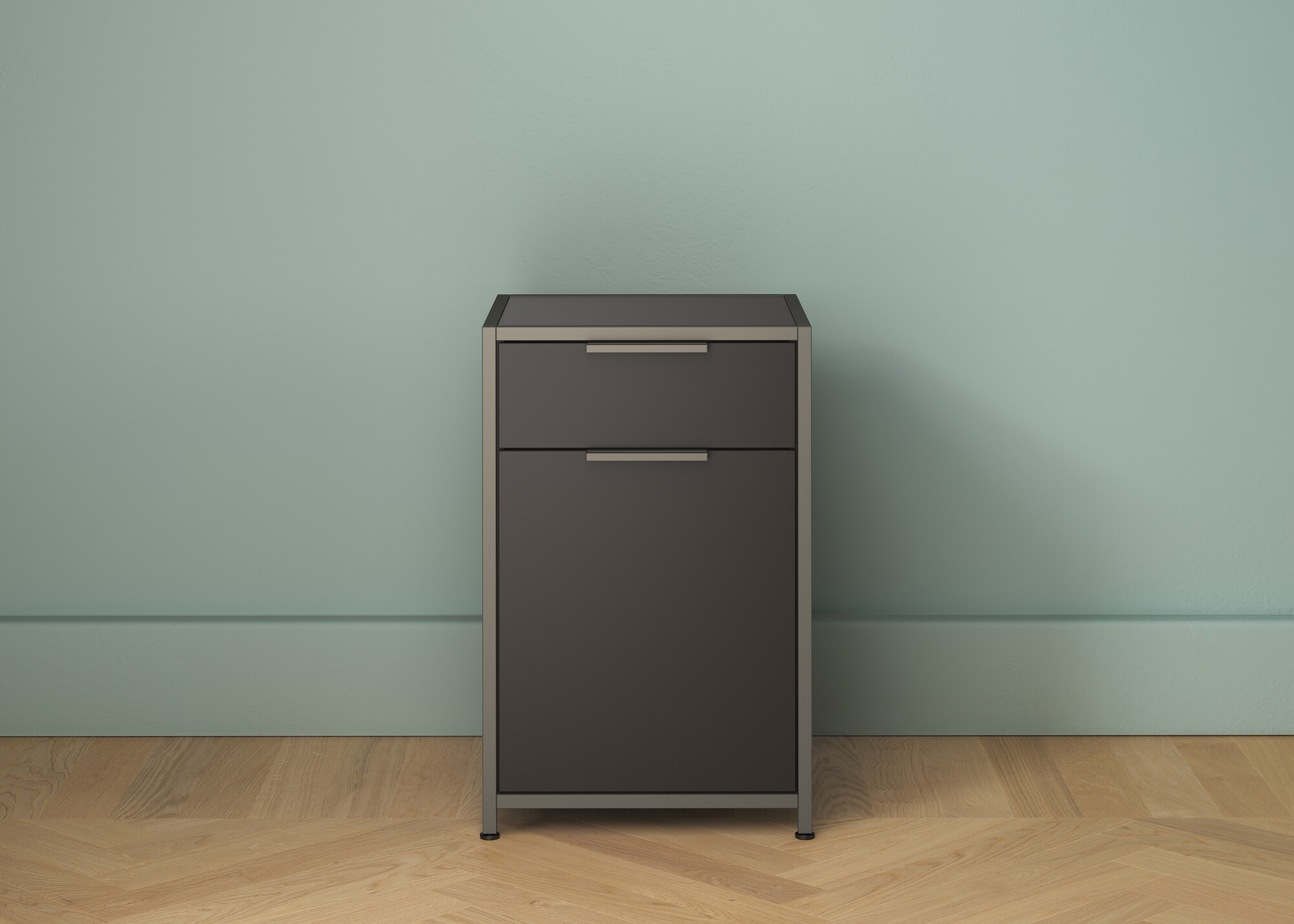 Dita Bedside table 1 drawer + 1 door