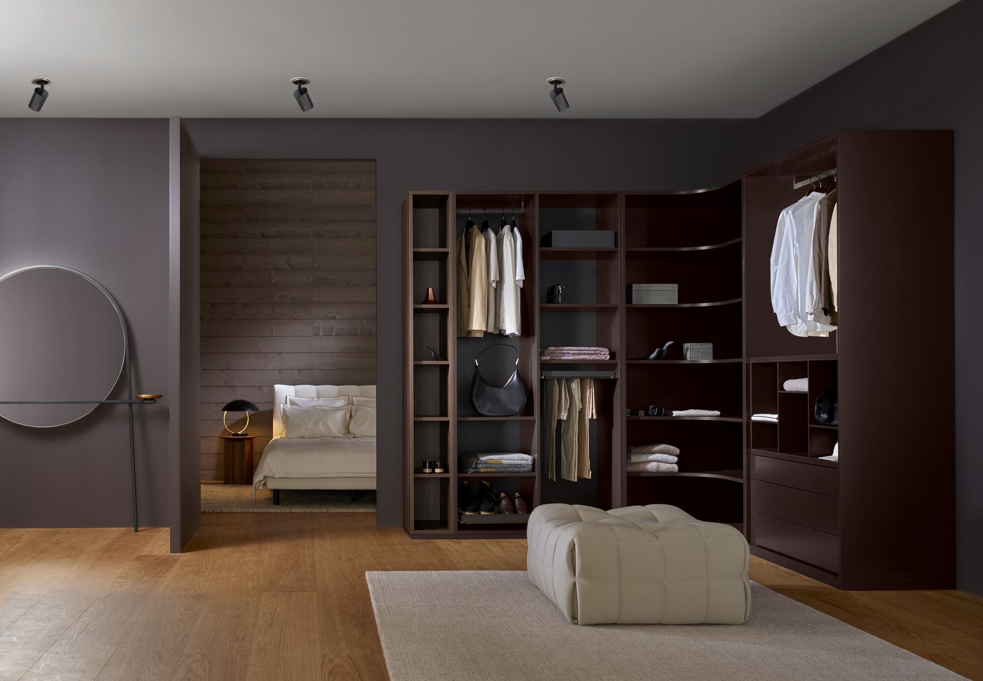Todana - walk-in closet Composition